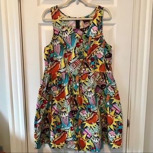 ModCloth Snack Print Dress